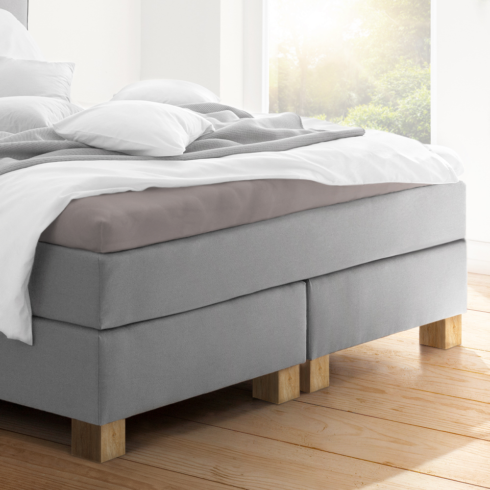 ESTELLA Zwirnjersey "kiesel" Topper Exquisit