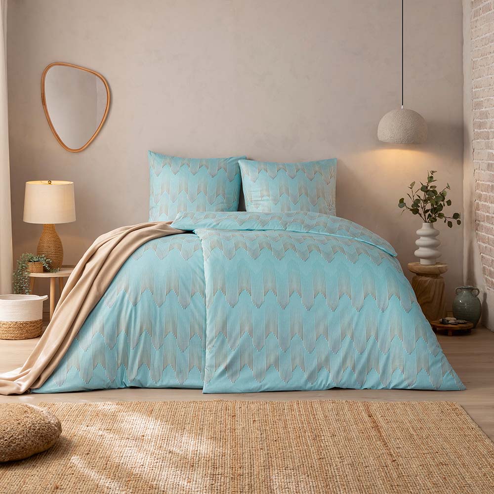 ESTELLA Mako-Interlock-Jersey "Cielo" 1/1 Garnitur Atelier