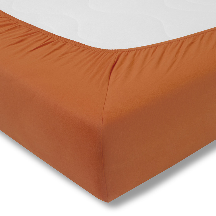 ESTELLA Zwirnjersey "terracotta" Exquisit