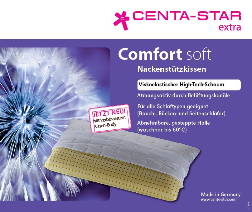 Centa-Star Nackenstützkissen "Classic" soft