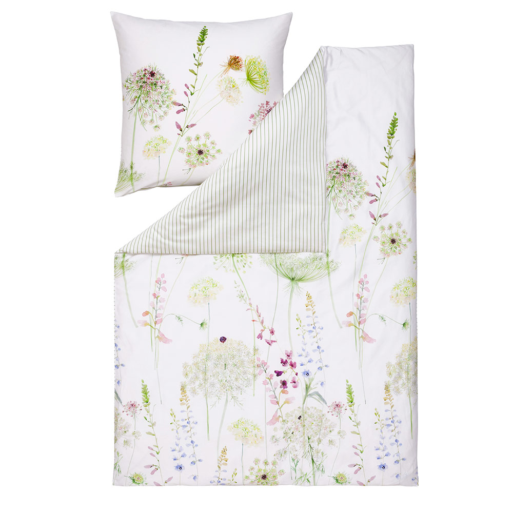 Estella Mako-Satin "Meadow" Kissenbezug Impulse