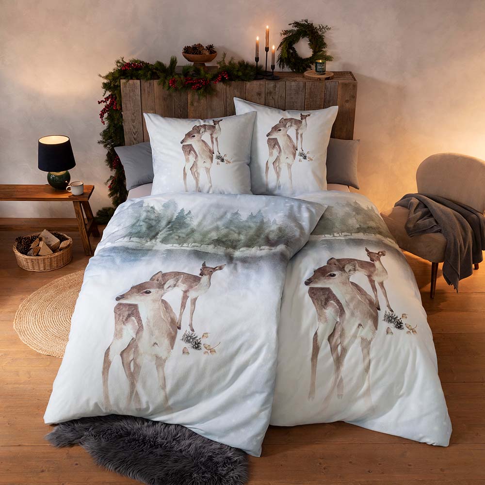 ESTELLA Kuschel-Flanell "Iceland" 1/1 Garnitur