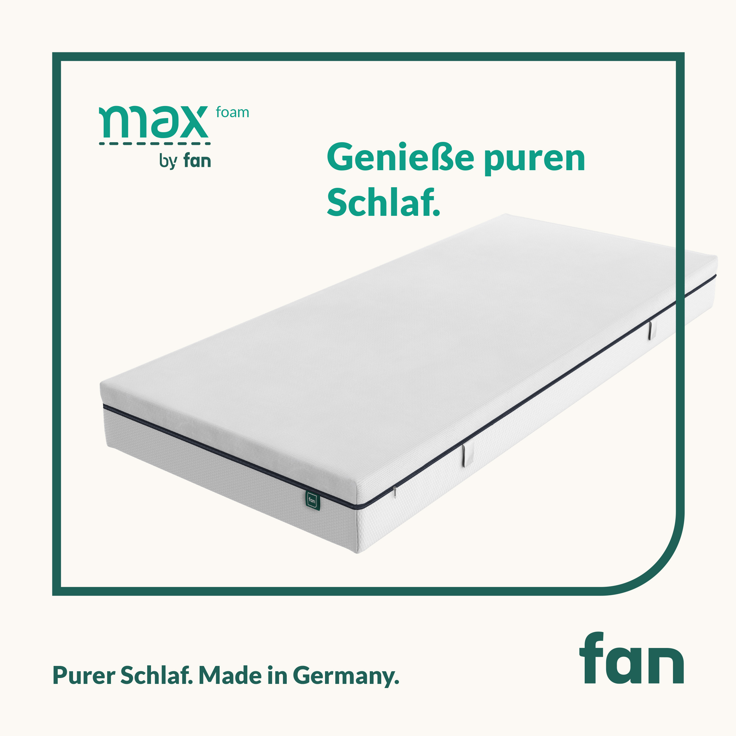 fan Kaltschaum "max foam by fan"