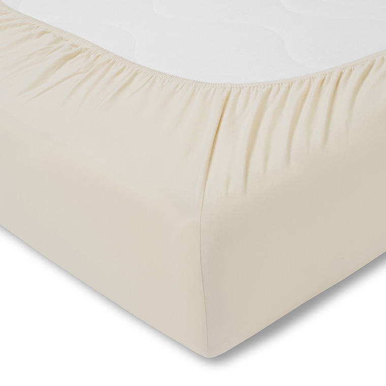 ESTELLA Zwirnjersey "leinen" Topper Exquisit