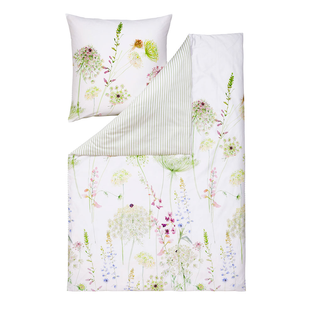 Estella Mako-Satin "Meadow" Kissenbezug Impulse