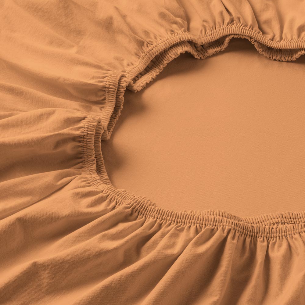 ESTELLA Zwirnjersey "apricot" Exquisit
