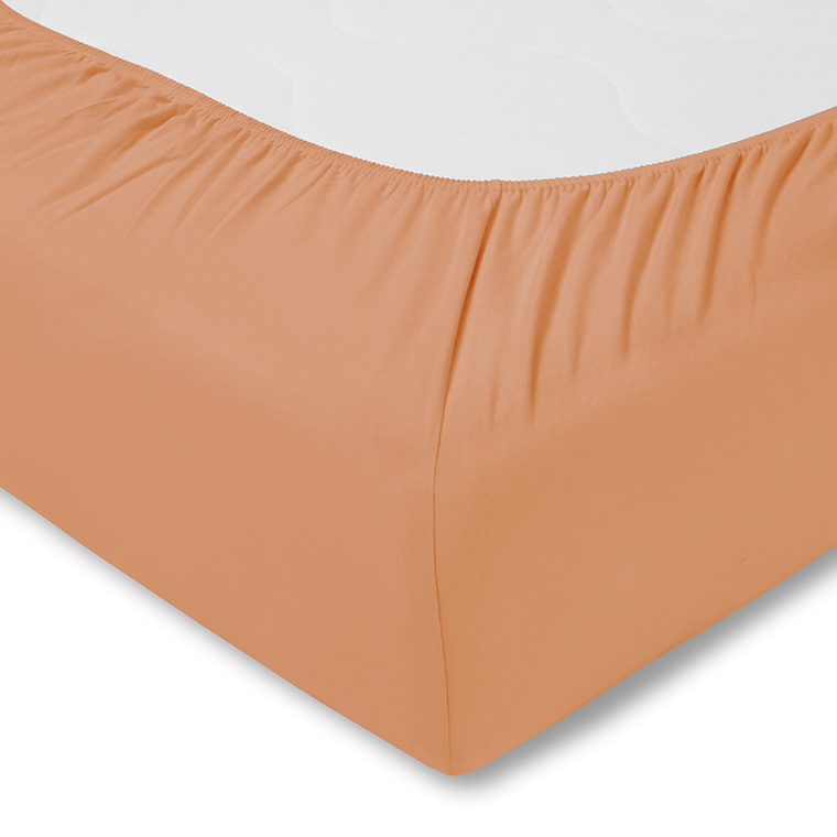 ESTELLA Zwirnjersey "apricot" Exquisit
