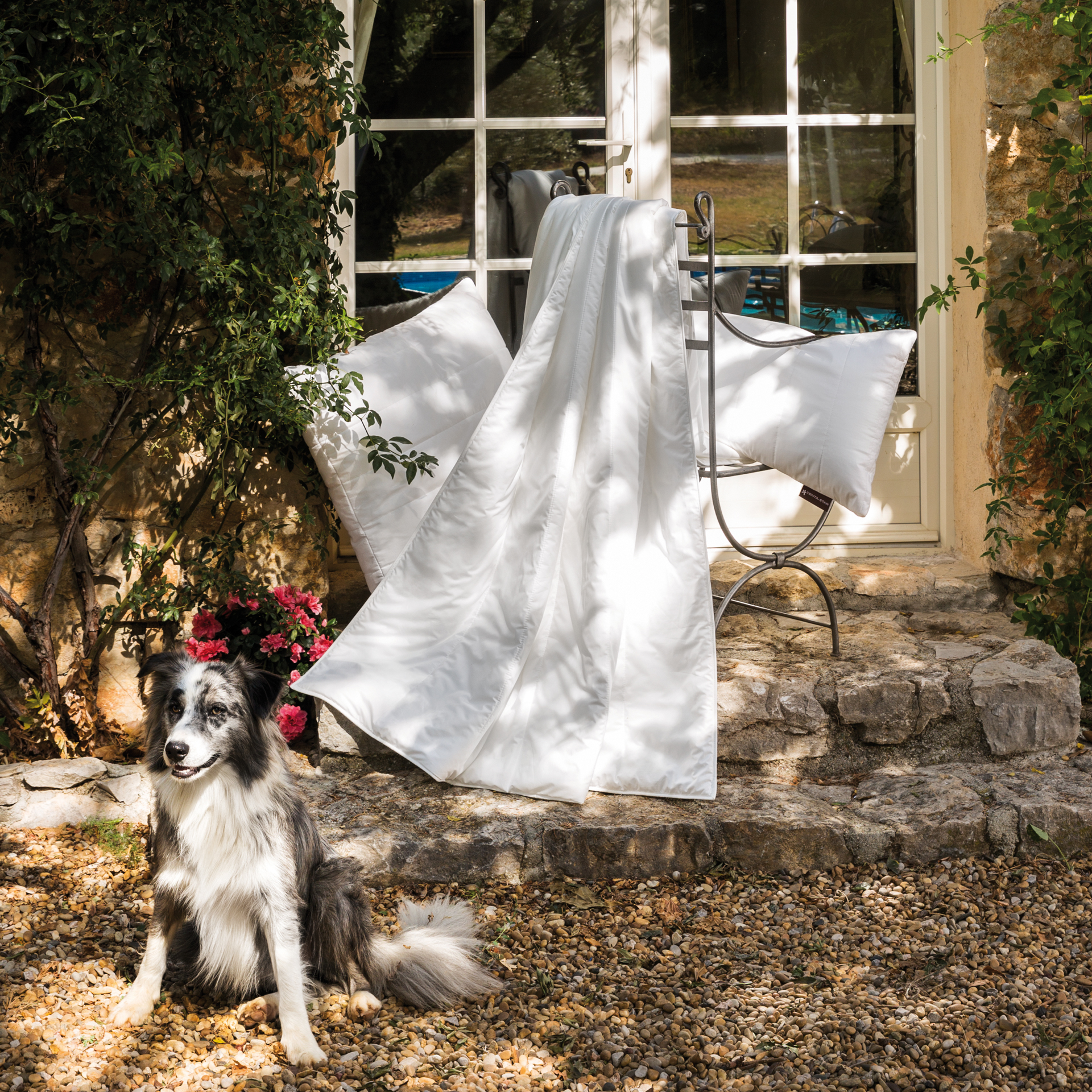 Centa-Star Faserdecke "Sommer Silk & Linen" exclusiv